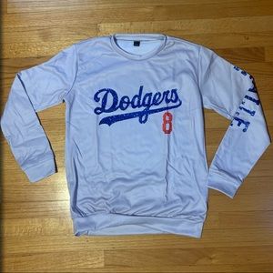 Los Angeles Dodgers LA Valle Cream/White Long Sleeve Shirt Women's Large